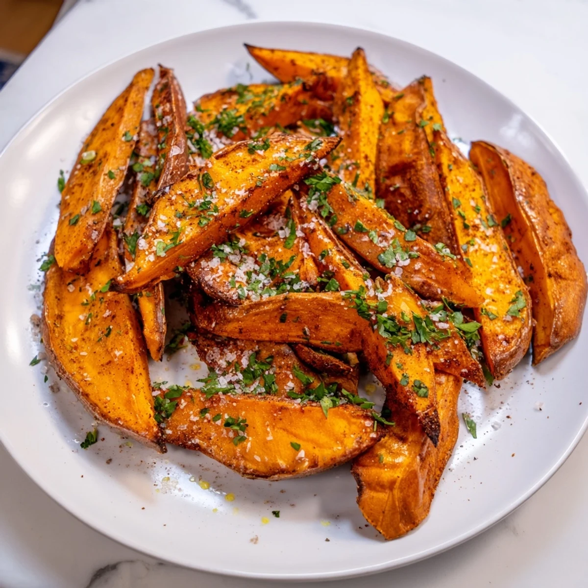Crispy Oven-Baked Sweet Potato
