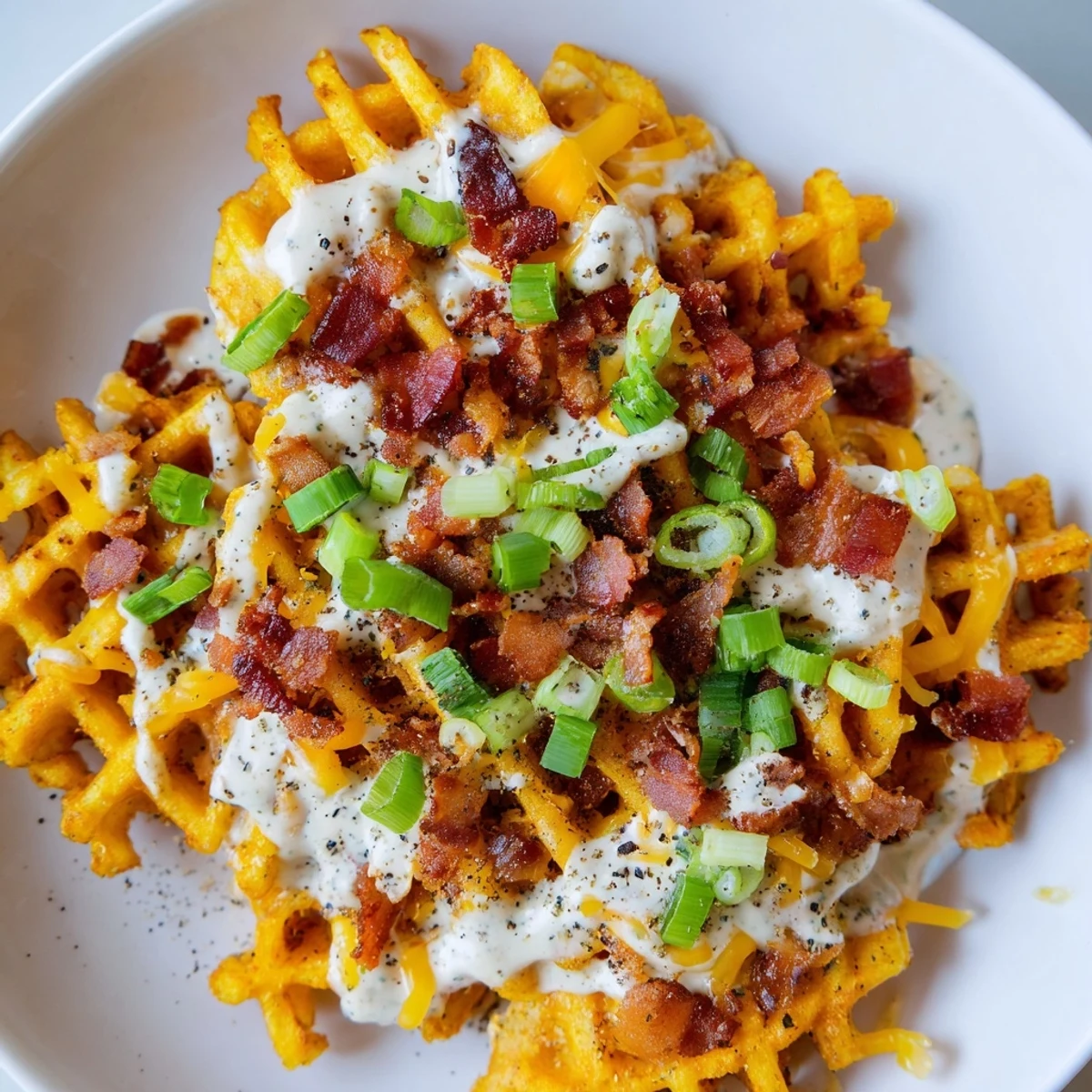 Loaded Sweet Potato Fries