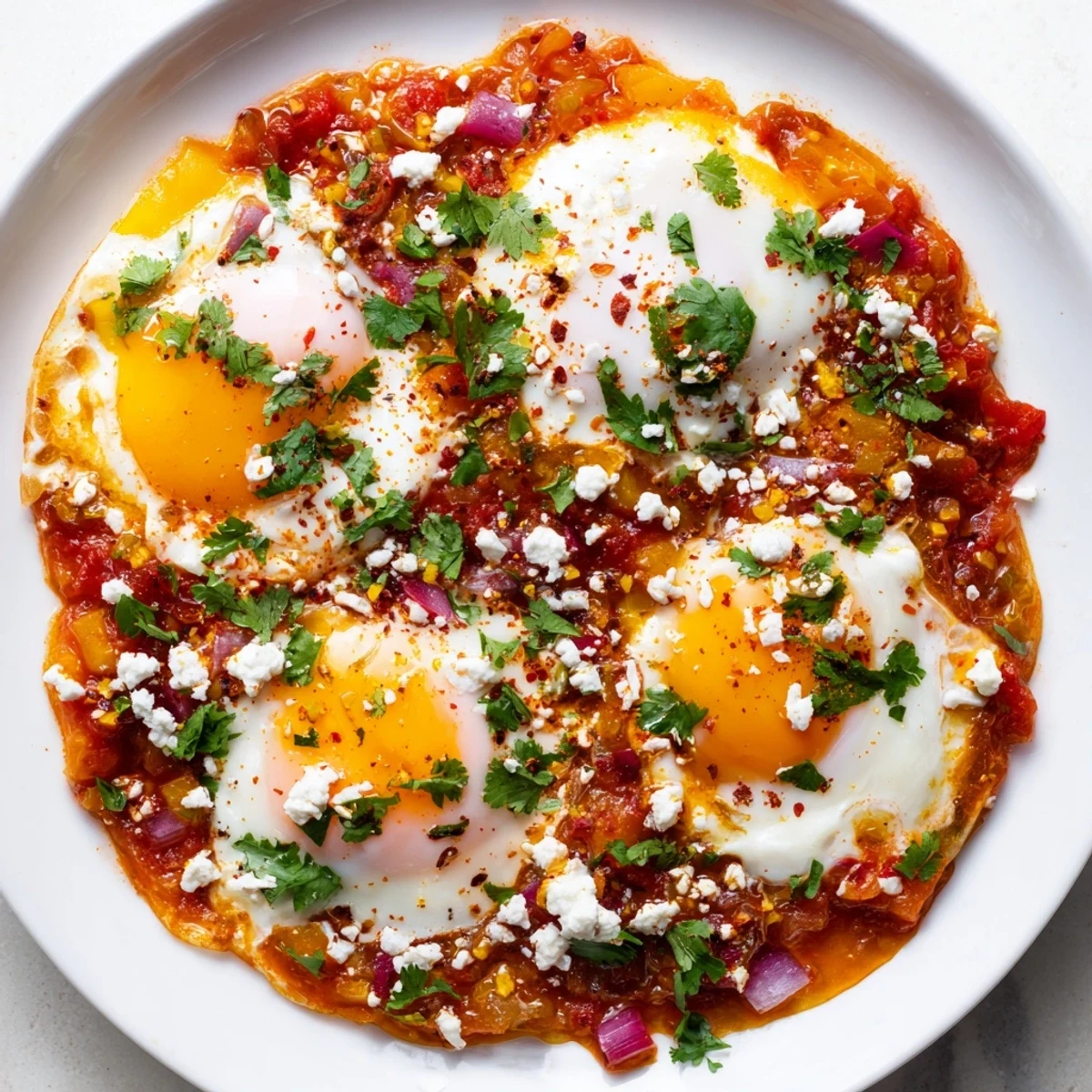 Israeli Shakshuka Eggs