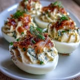 Smoked Salmon Deviled Eggs Everything