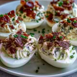 Bacon Ranch Deviled Eggs
