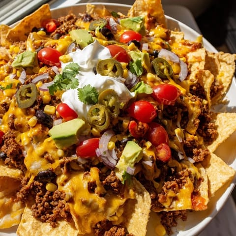 Classic Sheet Pan Beef Nachos