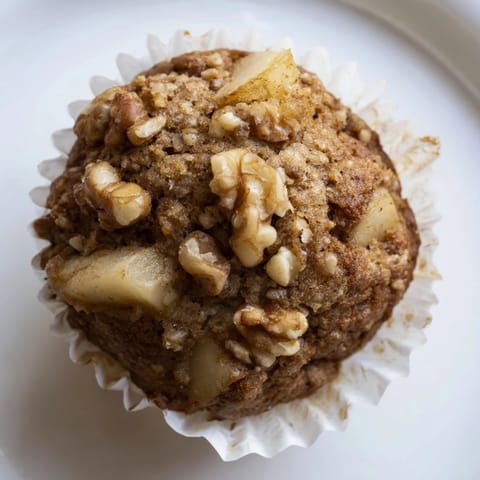 Seasonal Spiced Pear Muffins