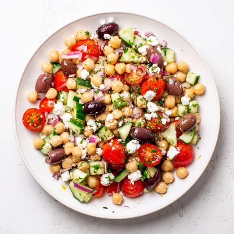 Mediterranean Chickpea Salad
