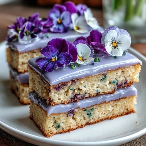 Mini Spring Birthday Layer Cakes with Edible Flowers: Delicate vanilla-lemon mini cakes layered with silky buttercream and adorned with fresh edible flowers for a festive, springtime birthday treat.