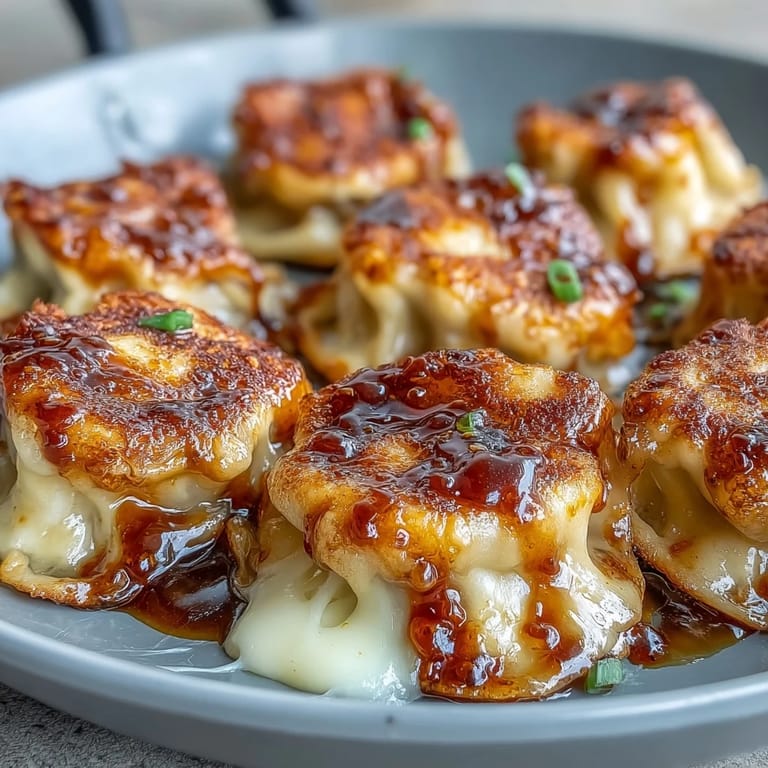 Freshly glazed Chīzu Imomochi arranged on a serving plate with chopsticks, representing a delicious Japanese appetizer or afternoon snack.