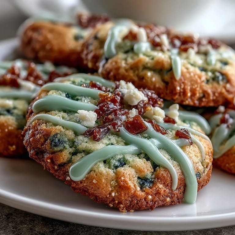 Soft, buttery sugar cookies decorated with vibrant green and gold buttercream outlines, ideal for St. Patricks Day gatherings.