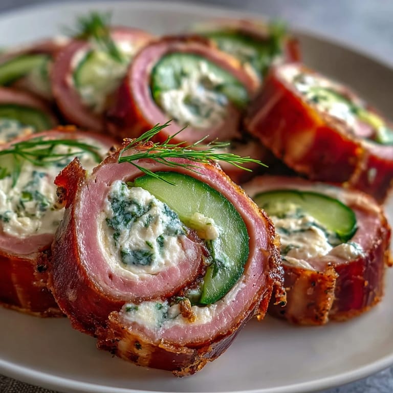 Easy ham, cream cheese, and pickle pinwheels—deliciously rolled appetizers ideal for quick entertaining or game day snacks.