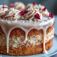 Bridal Shower Rosé Velvet Cake: delicate pink tiers with shimmering gold drip frosting.